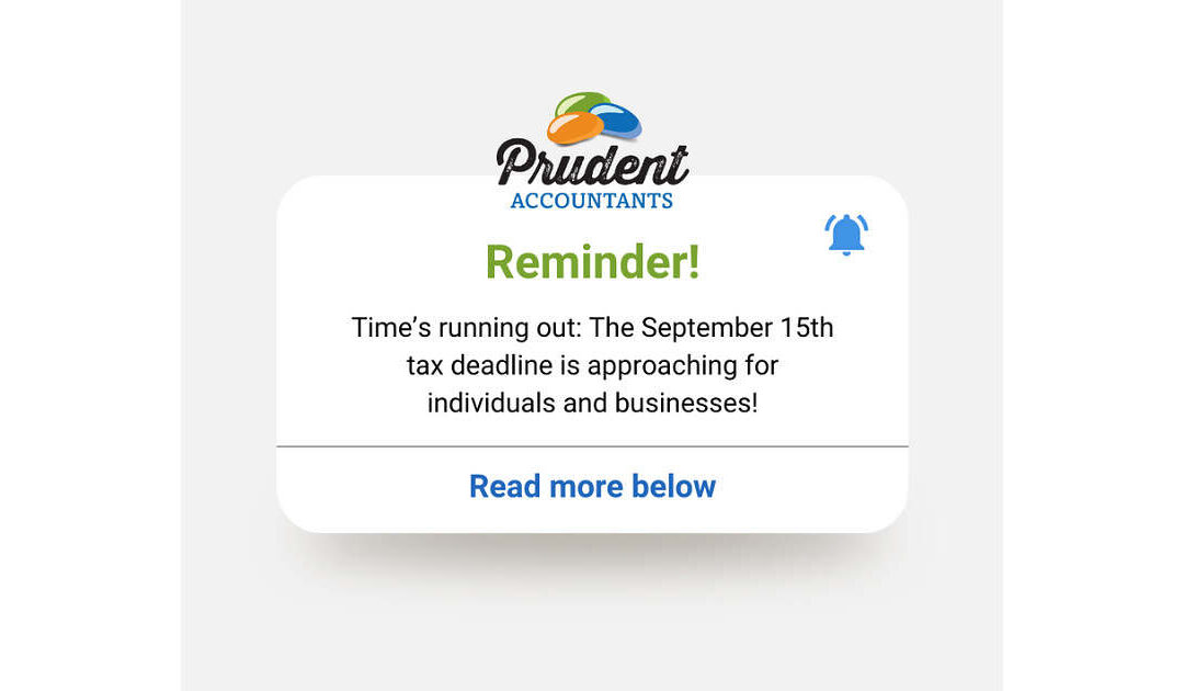 September Tax Deadlines 101: What MN Individuals and Businesses Need to Know