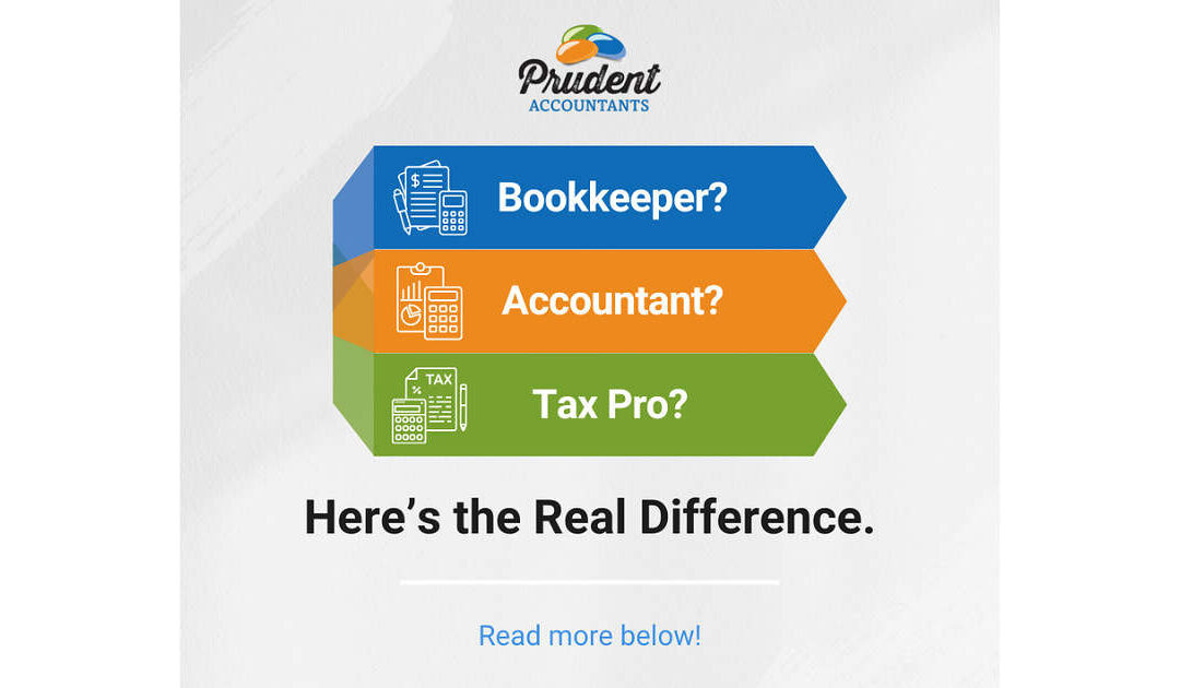 Bookkeeper vs. Accountant vs. Tax Preparer — Do I Really Need All Three?