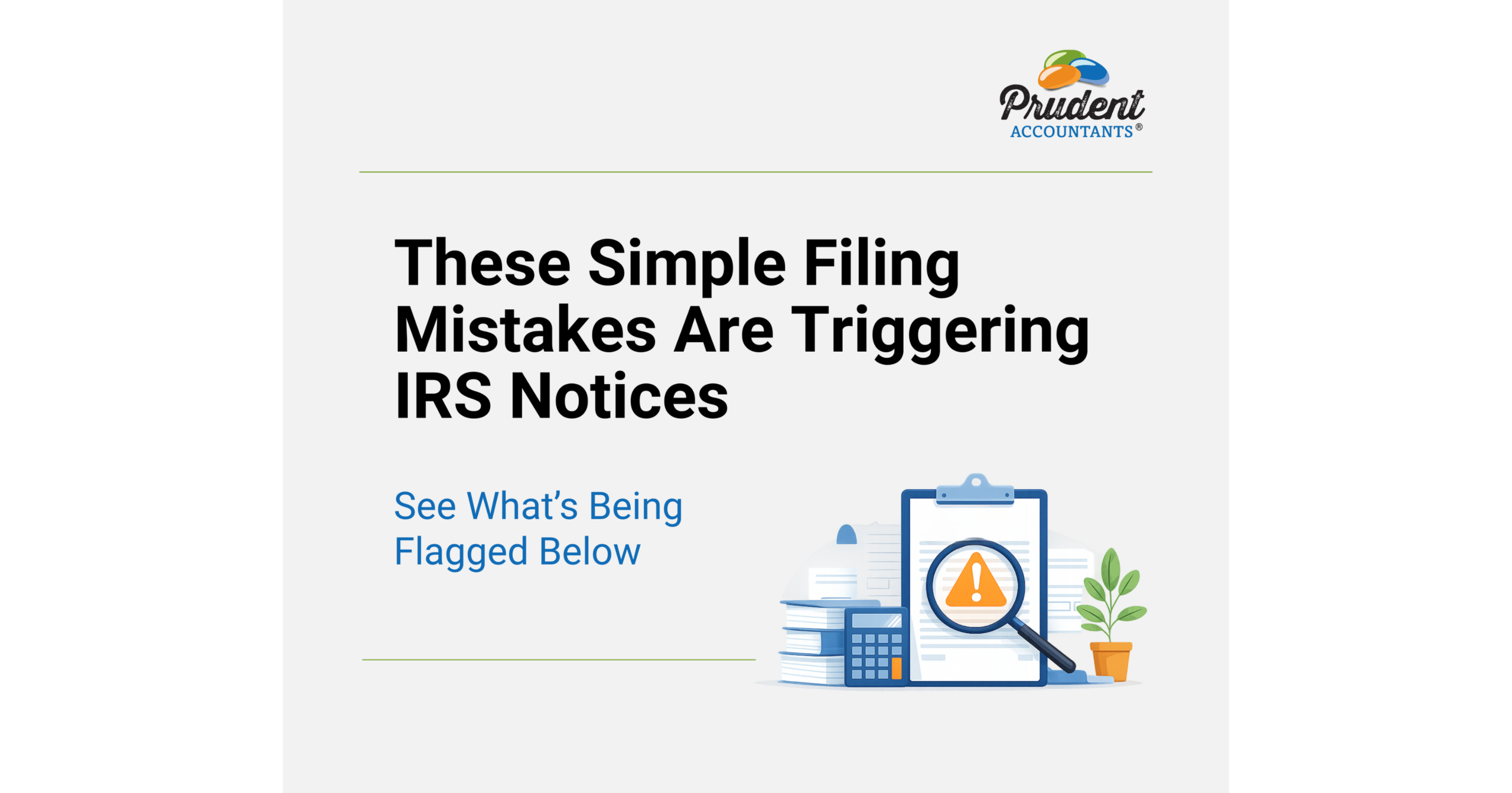 Common Tax Return Mistakes to Avoid in 2026 IRS Tips