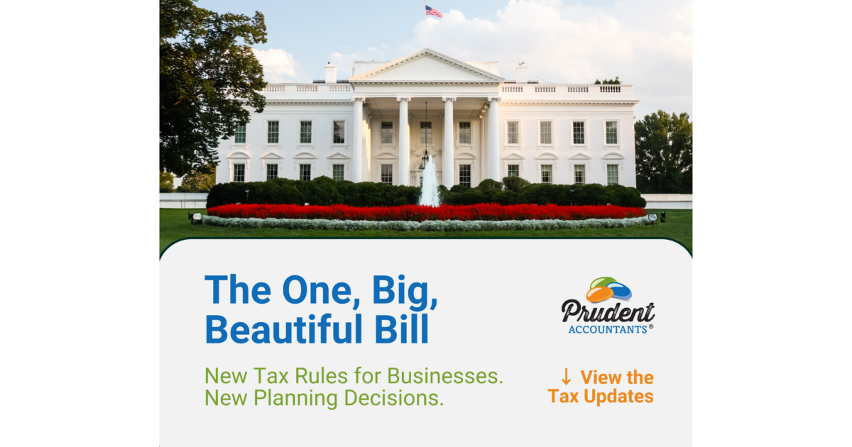 The One Big Beautiful Bill Act Is Here: Your New Tax Planning Playbook for Deductions, Credits, and Timing Strategies