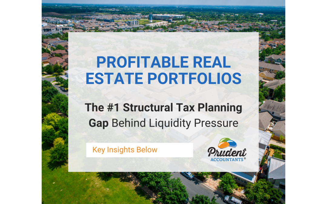Why Profitable Real Estate Portfolios Still Create Cash Flow Pressure